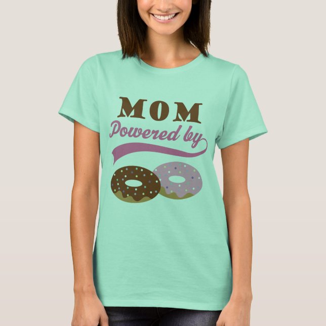 Camiseta Regalo de mamá (donuts) (Anverso)