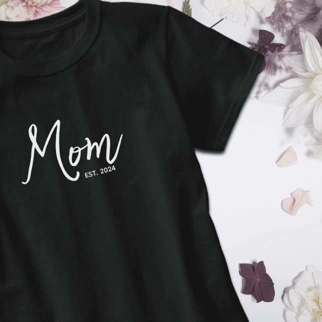 Camiseta Regalo de Mamá Establecida Nueva Mamá (Subido por el creador)