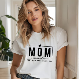 Camiseta Regalo de Mamá Modo Todo el Día Cada Día