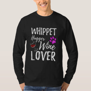 Camiseta Regalo de mamá o papá de perro amante del vino de