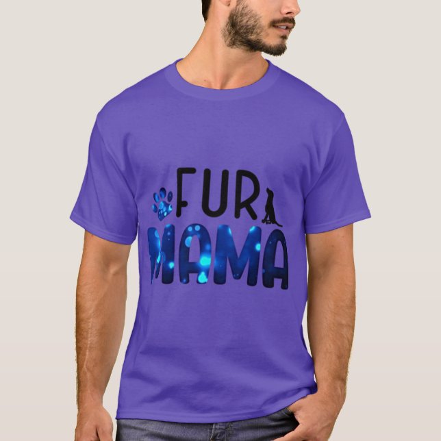 Camiseta Regalo de mamá peluda (Anverso)