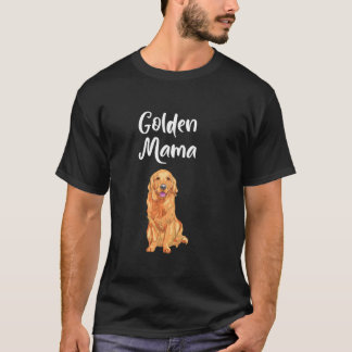 Camiseta Regalo de mamá perro de la recuperación de oro