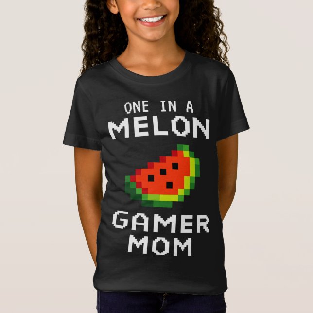 Camiseta Regalo De Mamá Retro Gamer - Funny Watermelon One  (Anverso)