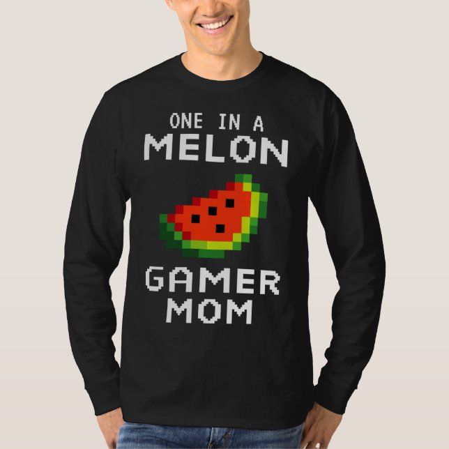 Camiseta Regalo De Mamá Retro Gamer - Funny Watermelon One  (Anverso)