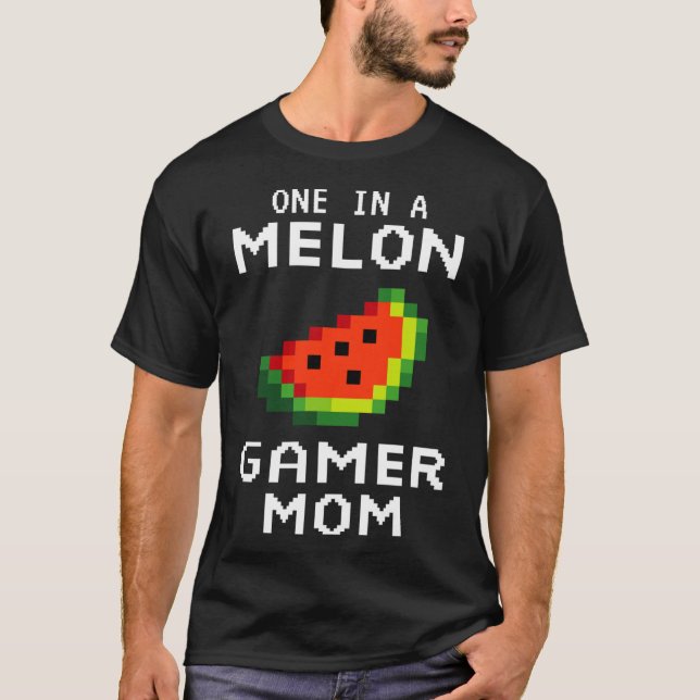 Camiseta Regalo De Mamá Retro Gamer - Funny Watermelon One  (Anverso)
