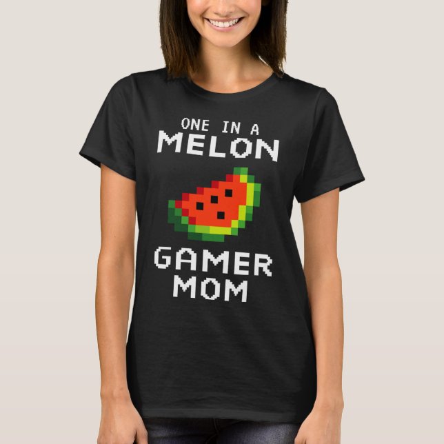 Camiseta Regalo De Mamá Retro Gamer - Funny Watermelon One  (Anverso)