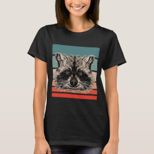 Camiseta Regalo de mapache para Mapache Raccoon Martens