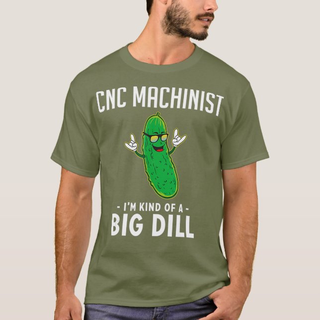 Camiseta Regalo de maquinista CNC para mecanista CNC (Anverso)