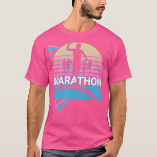Camiseta Regalo de Marathon Runner de Marathoner Retro