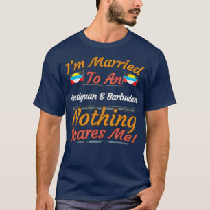 Camiseta Regalo de mariposa de bandera de Antigua Barbuda p
