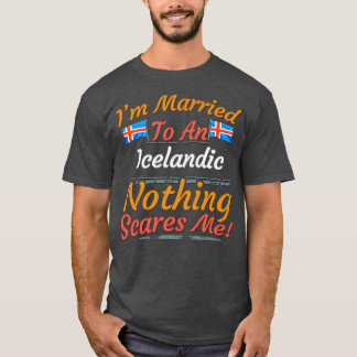 Camiseta Regalo de mariposa de bandera islandesa para islan
