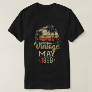 Camiseta Regalo De Mayo De 1999 De 20º Cumpleaños Retro Cla