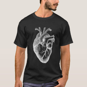 Camiseta regalo de médica médico Anatomía cardiaca