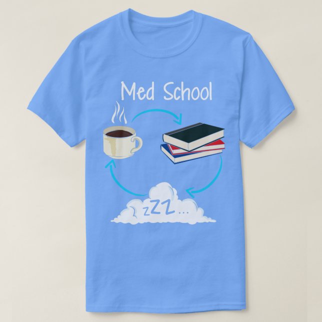 Camiseta Regalo de Medicina de la Escuela Med (Diseño del anverso)