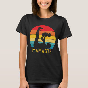Camiseta Regalo de meditación mamaste para mamás de yoga
