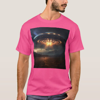 Camiseta Regalo de meme divertido de gato alienígena con ce