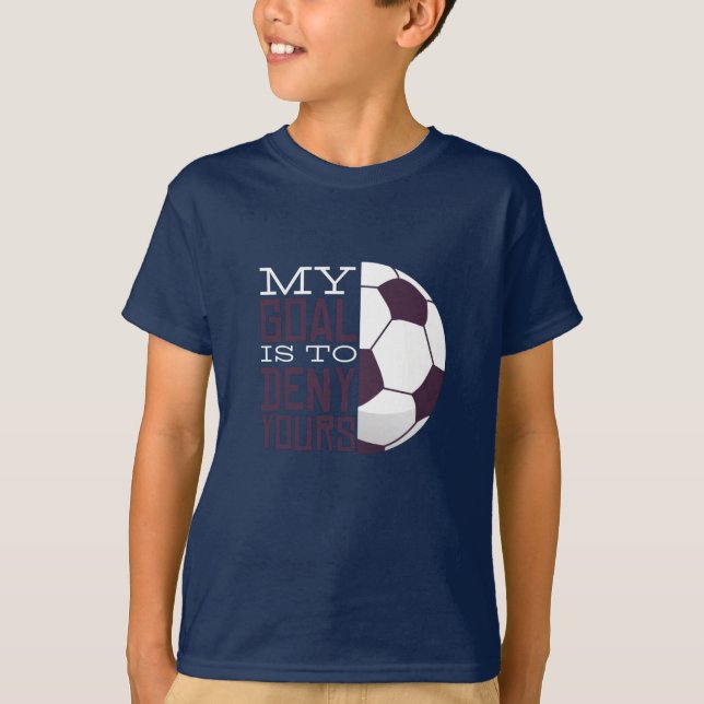 Camiseta Regalo de mi Goal Soccer para un hincha de fútbol (Anverso)