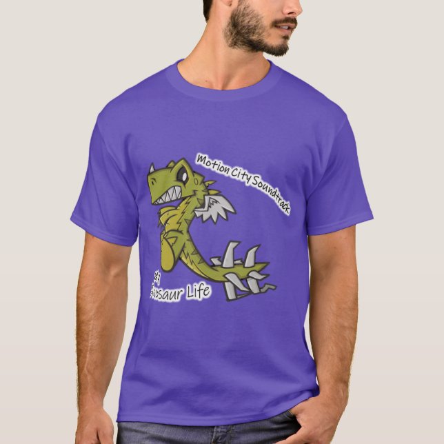 Camiseta regalo de Mi vida de dinosaurio (Anverso)