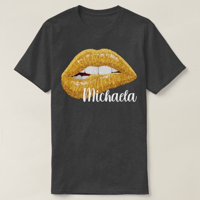 Camiseta Regalo de MichaelaFirst Name (Diseño del anverso)