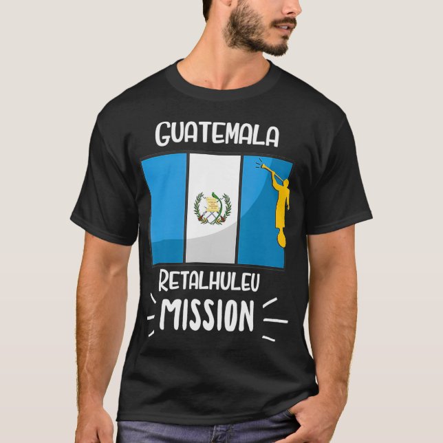 Camiseta Regalo de misión de Guatemala Retalhuleu Mormon LD (Anverso)