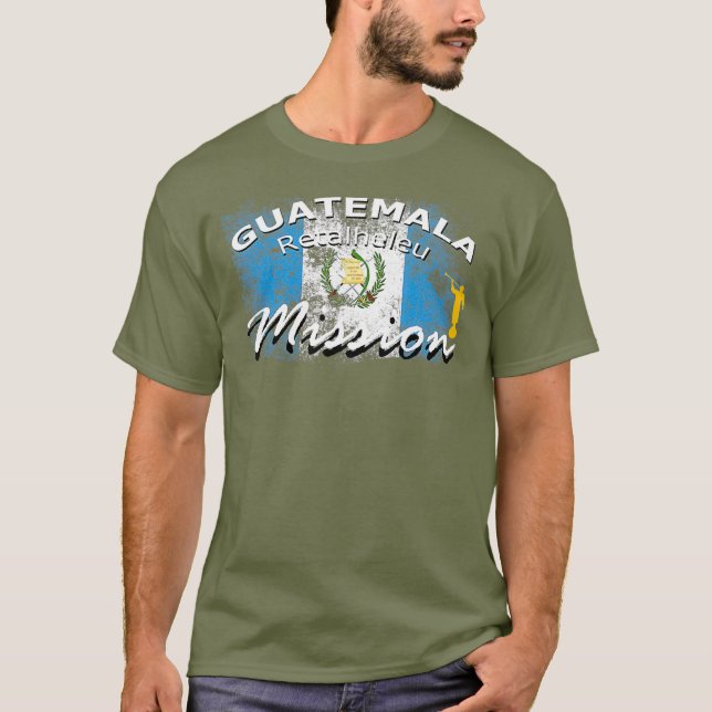 Camiseta Regalo de misión de Guatemala Retalhuleu Mormon LD (Anverso)