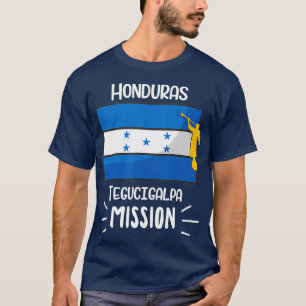 Camiseta Regalo de misión de Honduras Tegucigalpa Mormon LD