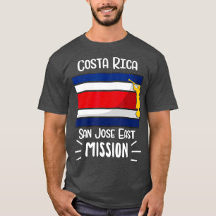 Camiseta Regalo de misión de Mormon LDS Este de Costa Rica
