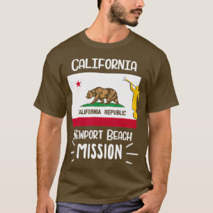 Camiseta Regalo de misión Mormon LDS de California Newport