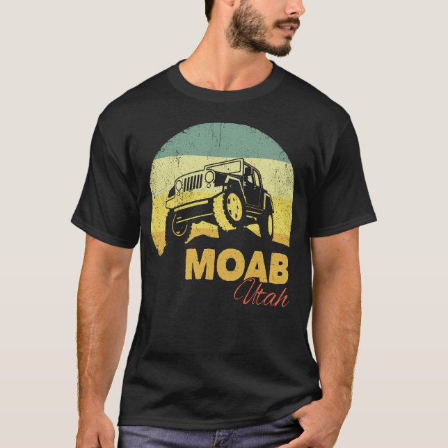 Camiseta Regalo de Moab Utah para despegar - souvenir de Ut (Anverso)