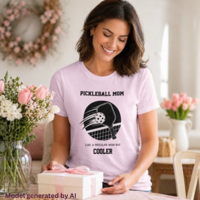 Camiseta Regalo de moda para mamá de pickleball -  (Subido por el creador)