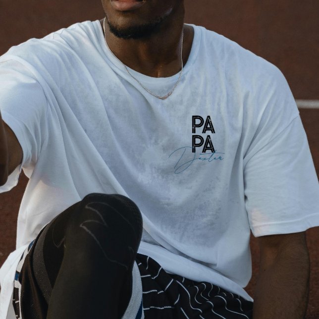 Camiseta Regalo De Moda Para Papá Personalizado Nombre Indi (Subido por el creador)