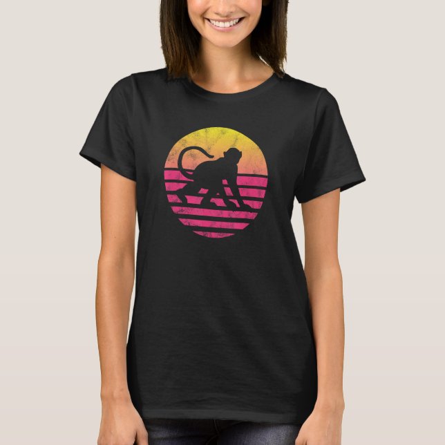 Camiseta Regalo de mono clásico (Anverso)