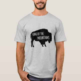 Camiseta Regalo De Montañas De Búfalo - Rey De Las Montañas