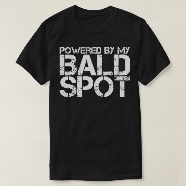 Camiseta Regalo De Mordaza Para Hombre Calvo Funny Pérdida  (Diseño del anverso)