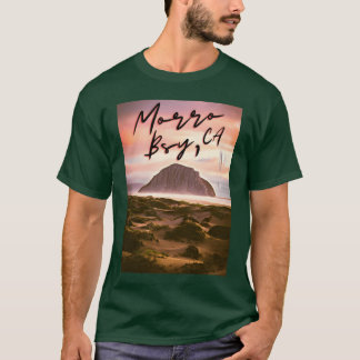Camiseta Regalo de Morro Bay Ca Morro Rock California