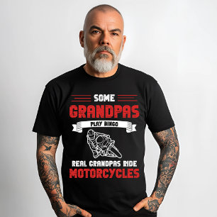 Camiseta Regalo de motocicleta Abuelo Biker