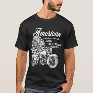 Camiseta Regalo de motocicletas para motociclistas indios n