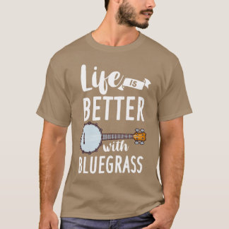 Camiseta Regalo de música Bluegrass de Banjo amigos de Guit