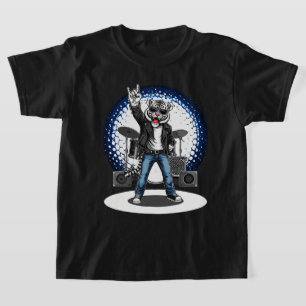 Camiseta Regalo de música de animales divertidos Bailarín