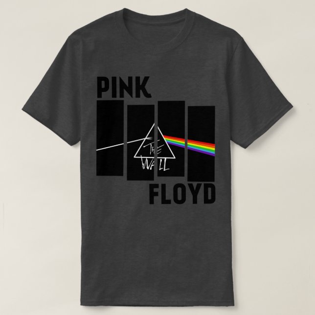 Camiseta Regalo de música de arte Black PinksFloyd (Diseño del anverso)