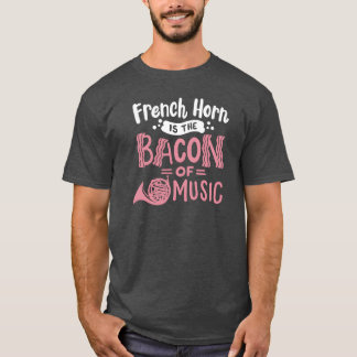 Camiseta Regalo de música de cuernos de Francia