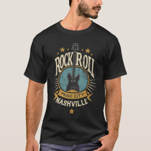 Camiseta Regalo de música de la ciudad del rock roll de Nas