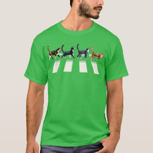 Camiseta Regalo de música de rock y roll de gato retro para