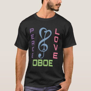 Camiseta Regalo De Música Oboe Para Oboístas