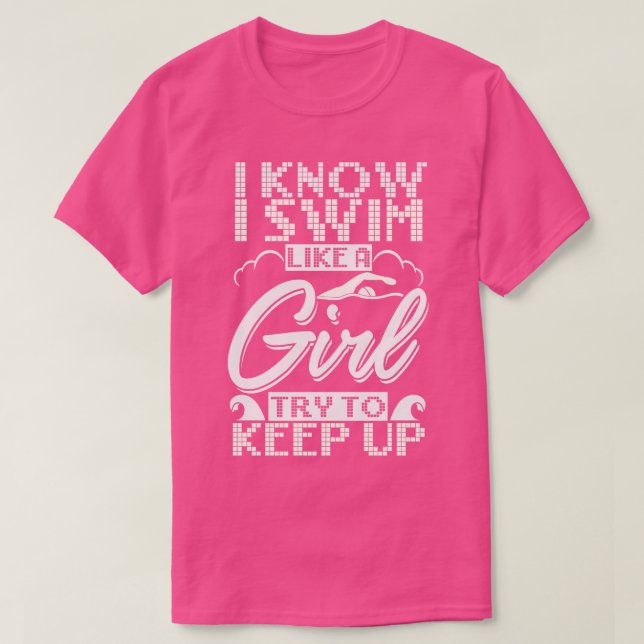Camiseta Regalo de natación 5 (Diseño del anverso)