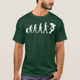 Camiseta Regalo de natación de Evolución de nadador 1