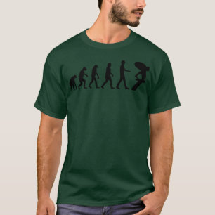 Camiseta Regalo de natación de Evolución de nadador 3