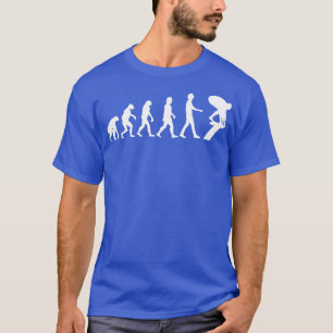 Camiseta Regalo de natación para la evolución de los nadado
