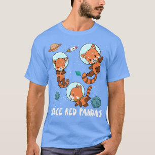 Camiseta Regalo de naves espaciales astronautas de los Pand
