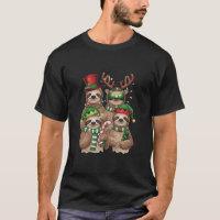 Regalo de Navidad de perezoso Feliz Slothmas Amant
